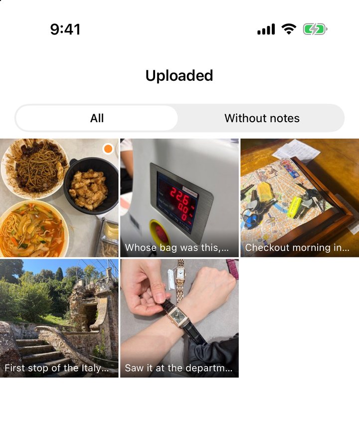 A library of picked photos